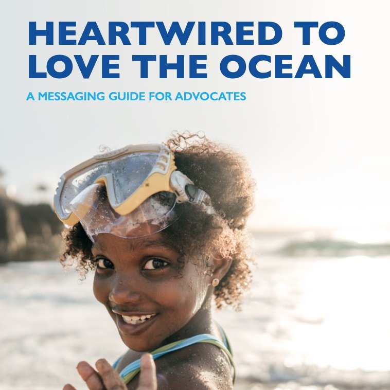 Cover of the Heartwired to Love the Ocean Messaging Guide